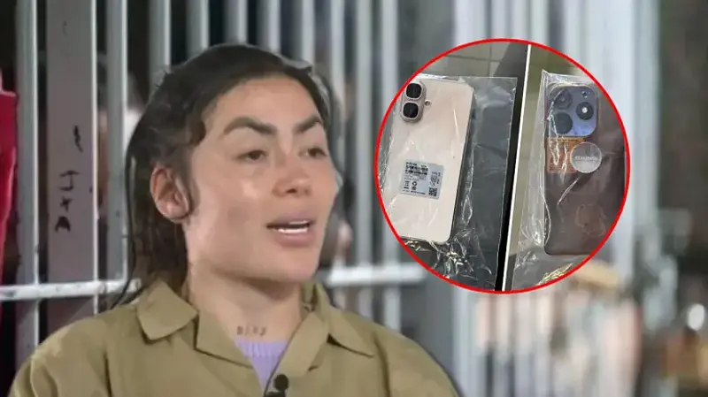 Policía incauta celulares en reclusión; uno era de Epa Colombia
