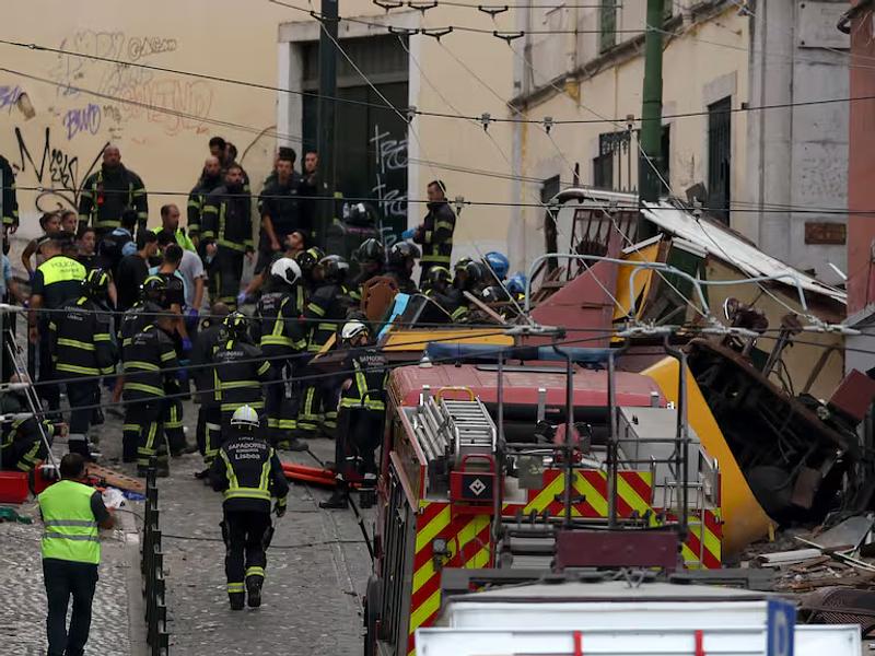 Portugal decreta luto tras accidente del Elevador da Glória