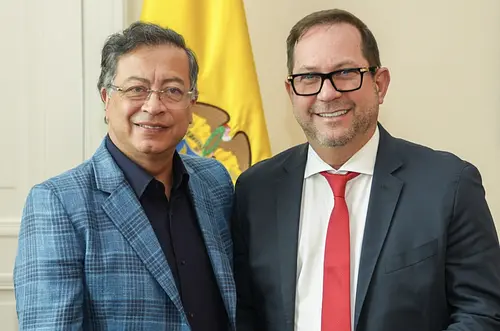 Petro y Lidio García definen agenda del último periodo