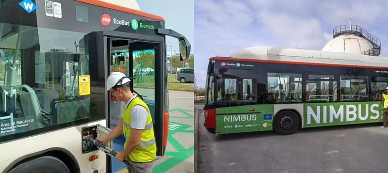 Barcelona prueba un bus movido con desechos humanos