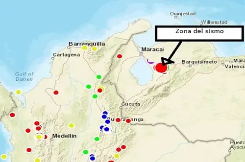 Sismos en Venezuela sacuden a Colombia