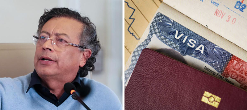 EE. UU. anuncia revocatoria de visa al presidente Petro