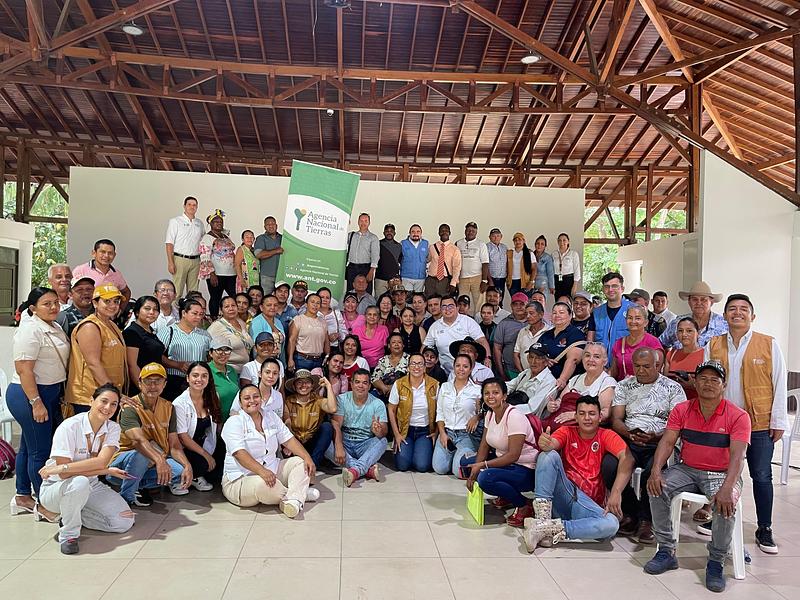 Meta consolida 20 Comités Municipales de Reforma Agraria
