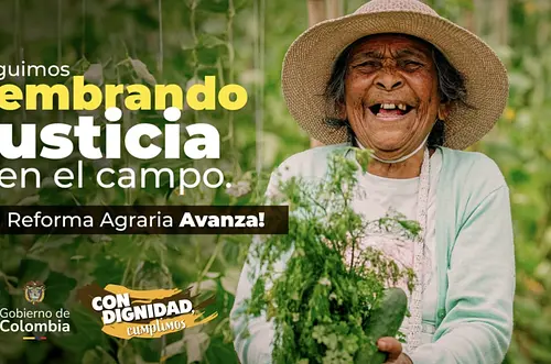 Avances en la Reforma Agraria consolidan justicia territoria