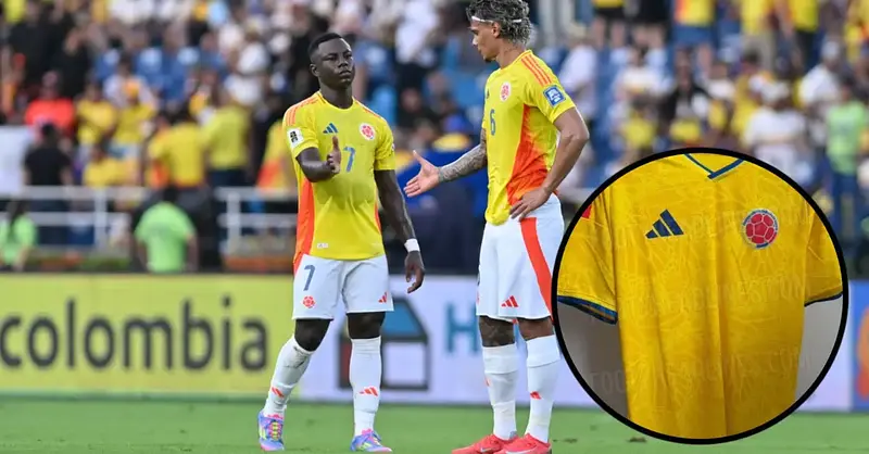 Adidas presenta la camiseta oficial de Colombia para 2026