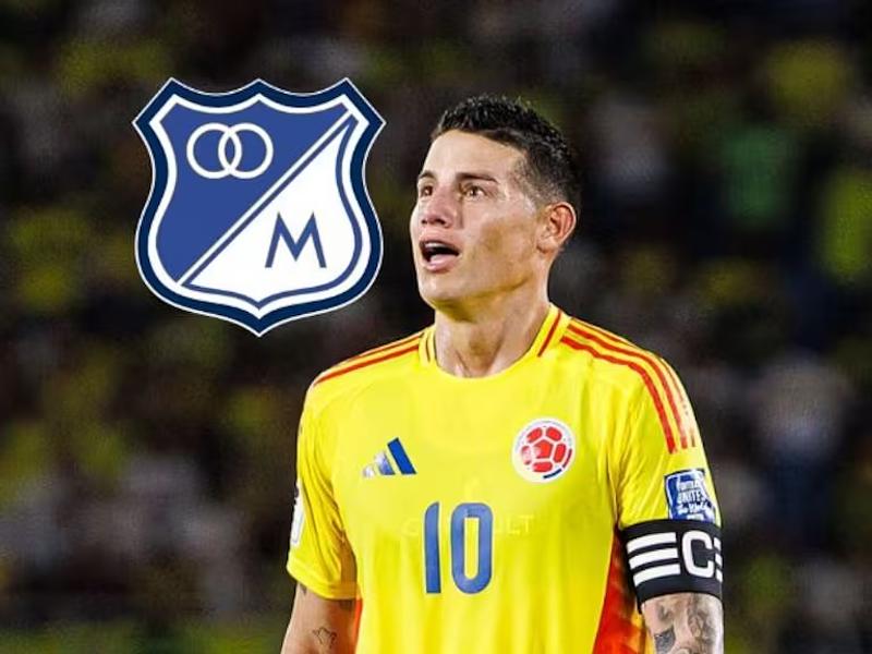 James Rodríguez, ¿cerca de Millonarios? Club aclara rumores