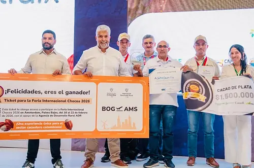 Cacao del Meta brilla en el Concurso Nacional Cacao de Oro