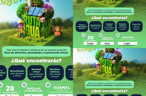 La Ruta de la Iguana llega al Meta con agenda gratuita