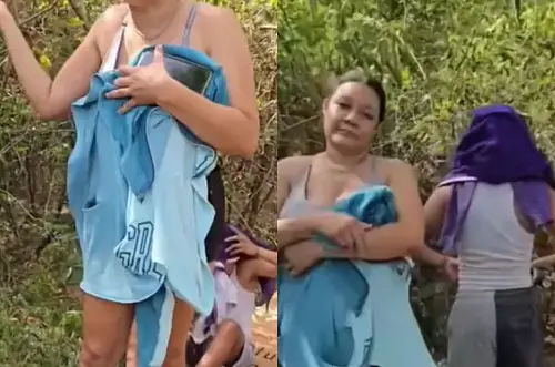 Infidelidad en el monte: hombre descubre a su novia con amigo