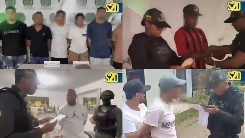 Golpe nacional deja 154 capturados por extorsión y secuestro