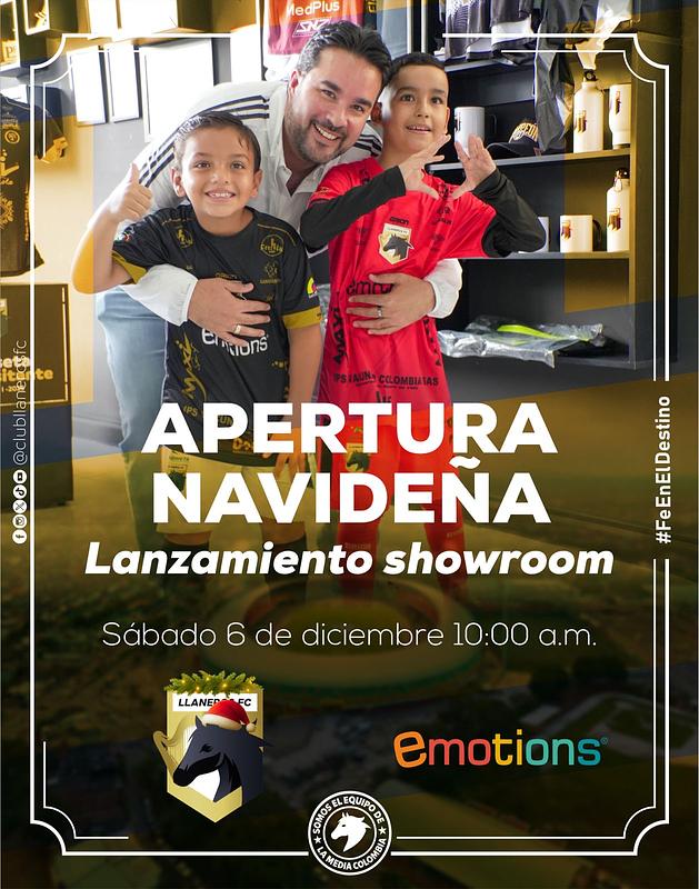 Centro Llaneros estrena showroom y abre la Navidad