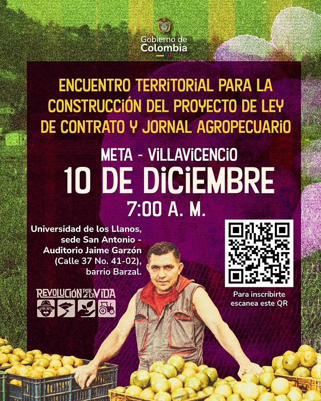 Gobierno convoca a dialogar sobre empleo rural