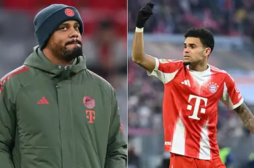 Kompany define reemplazo de Luis Díaz en Champions