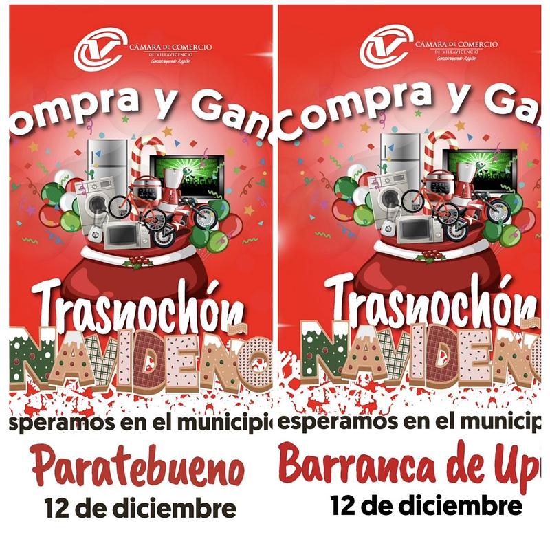 Trasnochones Navideños hoy en Barranca y Paratebueno