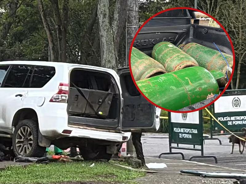 Explosivos frente a estación: alerta máxima en Popayán