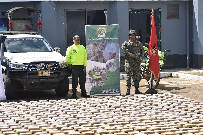 Incautan una tonelada de marihuana en el Vaupés