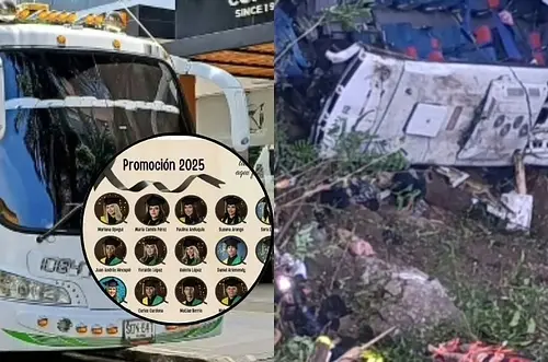 16 estudiantes muertos: descubren irregularidades del bus