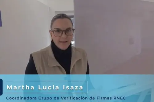 Registraduría verifica más de 28 millones de firmas para 2026