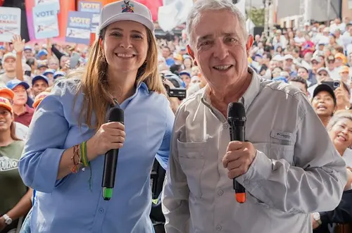 Uribe activa su respaldo a Paloma Valencia rumbo a 2026