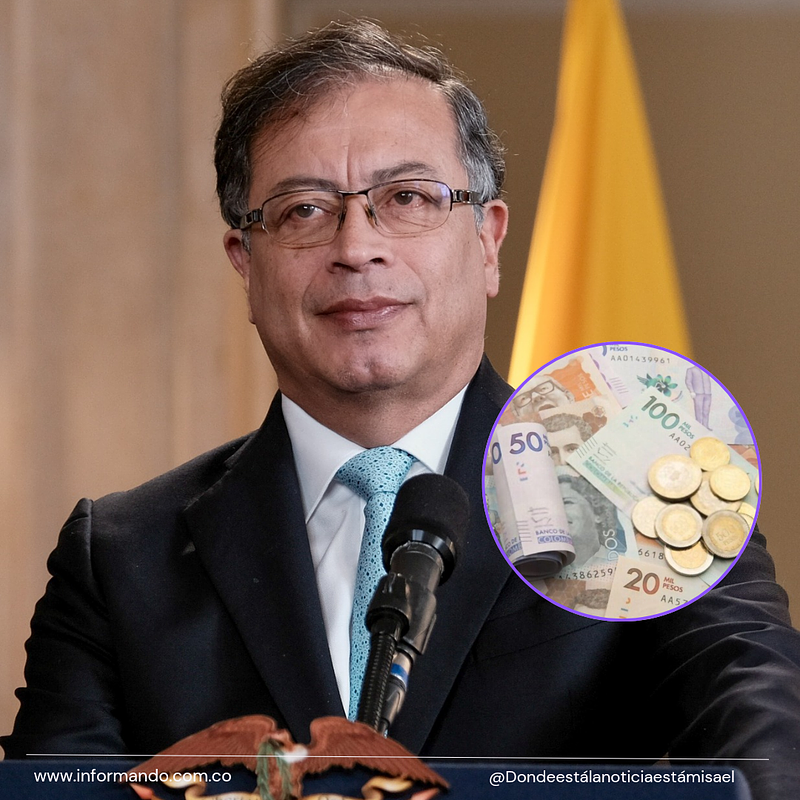 Gustavo Petro anuncia incremento en el salario mínimo