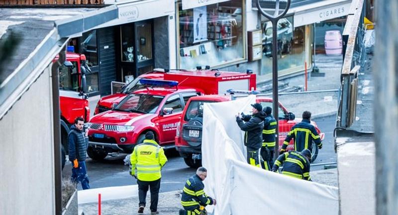 Dueña de bar incendiado en Suiza huyó con caja registradora