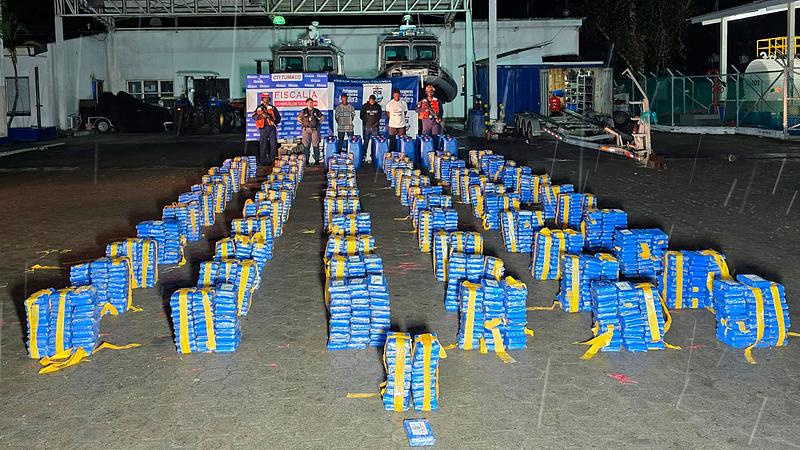 Golpe al narcotráfico: incautan 2 toneladas de cocaína