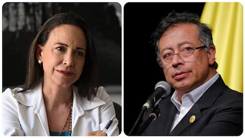 María Corina pidió a Petro investigar ataque en Bogotá
