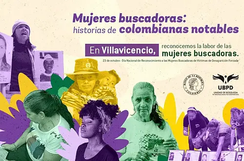 Instituciones rinden homenaje a mujeres buscadoras