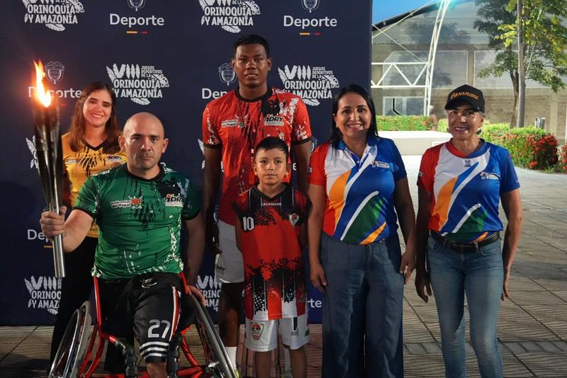 La llama del deporte une a la Orinoquía y la Amazonía