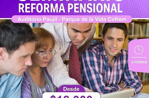 Cofrem explica la nueva reforma pensional en seminario