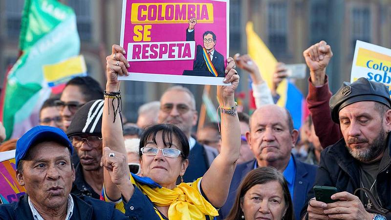 Petro: A Trump no se le responde arrodillándose