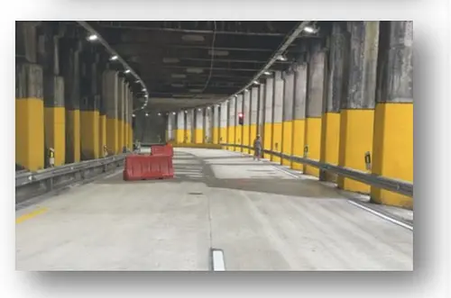 Coviandina culmina reparación del túnel de Quebradablanca