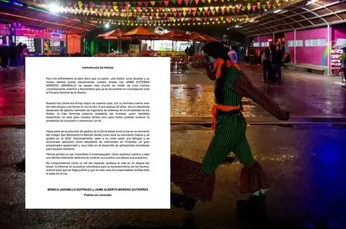 Familia de joven de Los Andes exige justicia tras su muerte en riña