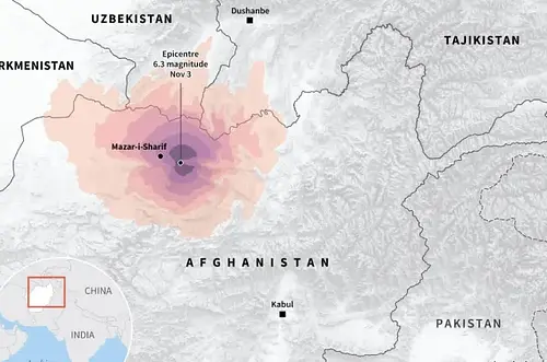 Terremoto en Afganistán deja al menos 20 muertos