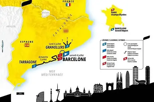Tour de Francia 2026: recorrido oficial y etapas clave