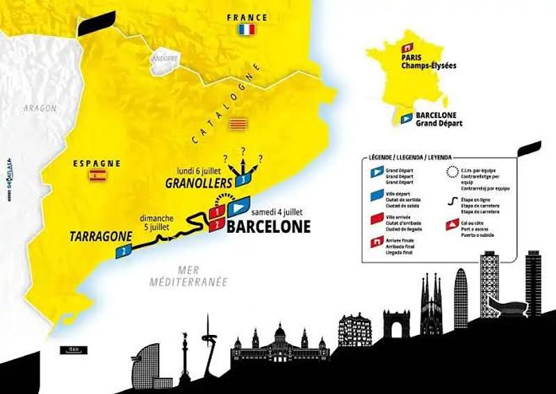 Tour de Francia 2026: recorrido oficial y etapas clave