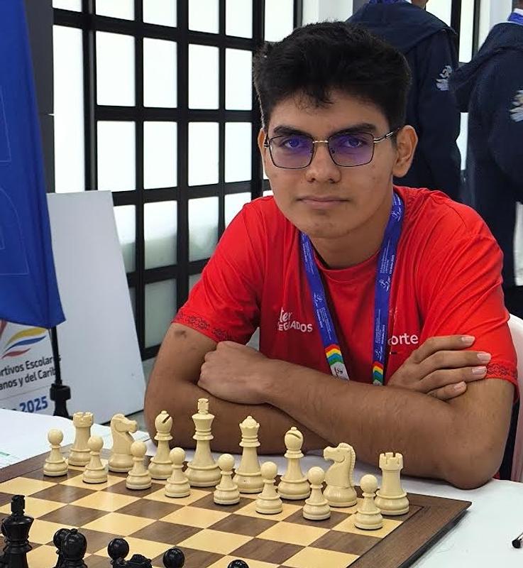 Estudiante de Villavicencio brilla en ajedrez internacional