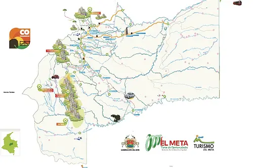 Seis destinos que hacen brillar al Meta