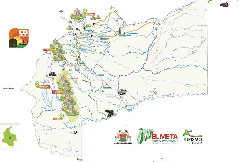 Seis destinos que hacen brillar al Meta