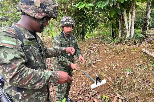 Ejército Nacional neutralizó artefacto explosivo en Guaviare