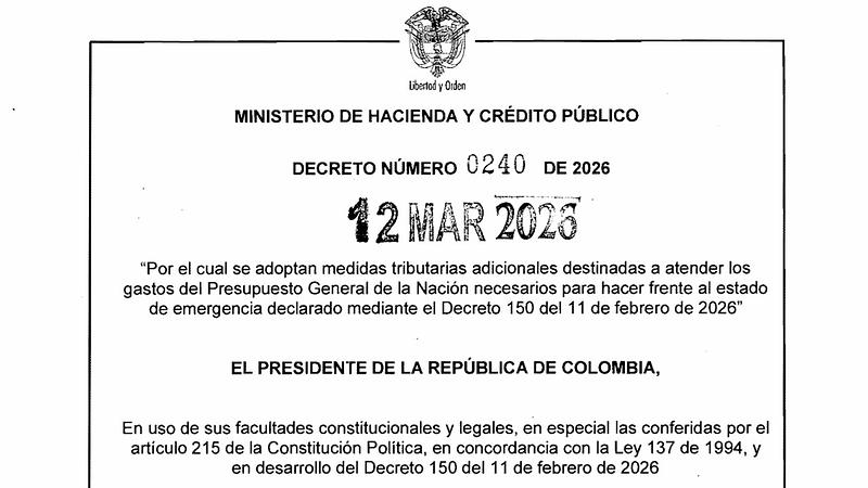 Gobierno decreta impuesto a juegos de suerte y azar