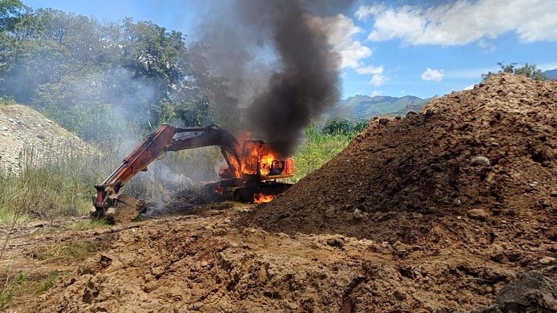 Operativo contra minería ilegal en Tolima deja 12 capturados