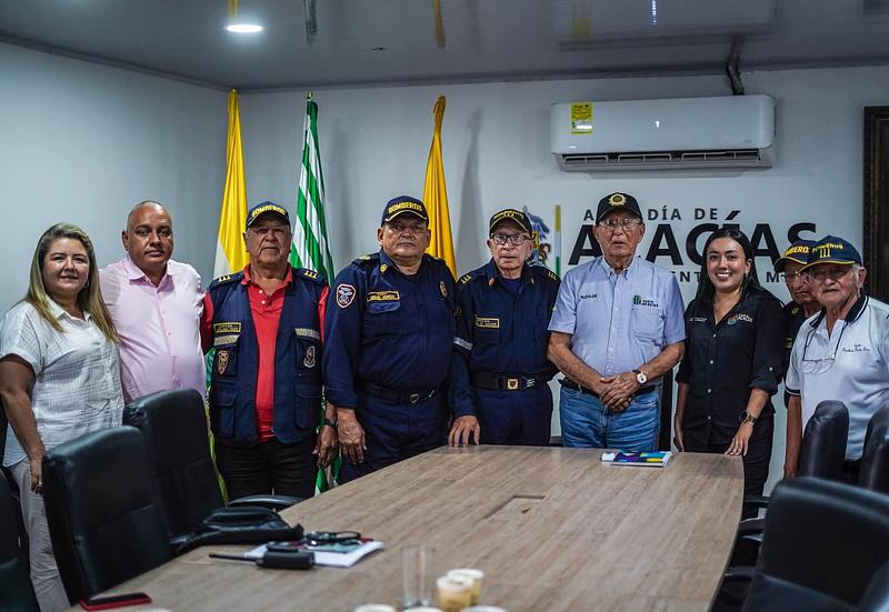 Acacías supera situación administrativa con Cuerpo Bomberos