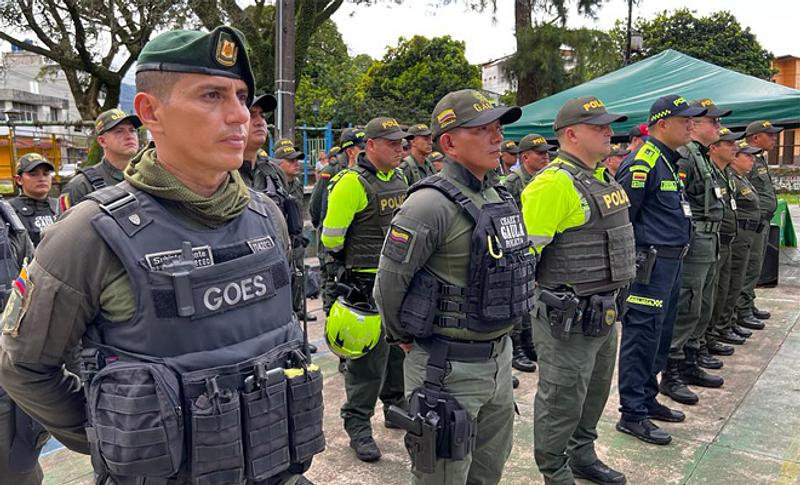 Fuerza pública refuerza operativos en Villavicencio