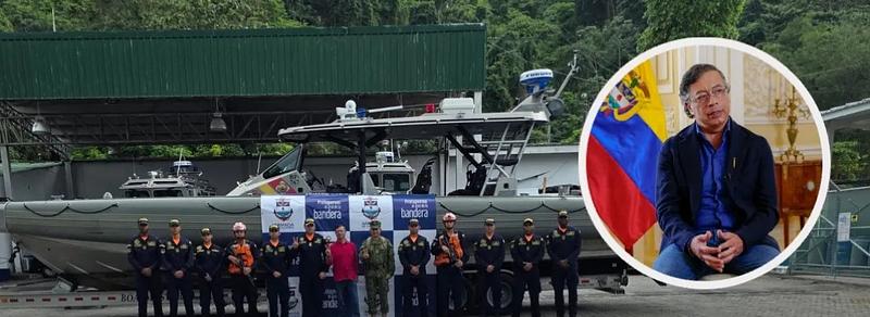 Petro reporta incautación de 1,1 toneladas de cocaína