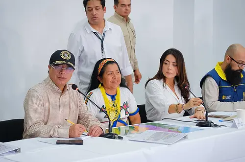 Petro llama “grito de guerra” el secuestro de Aída Quilcué