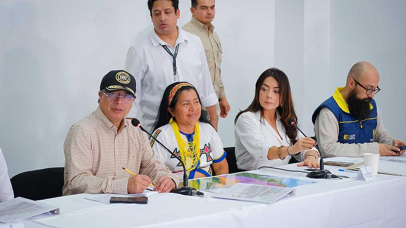 Petro llama “grito de guerra” el secuestro de Aída Quilcué