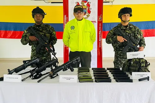 Ejército ubicó depósito ilegal de armamento en el Meta