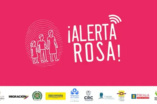 Colombia activa la Alerta Rosa para búsqueda inmediata
