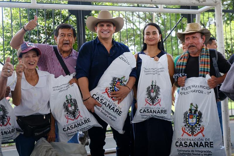 Entregan 50.000 paquetes nutricionales para adultos mayores